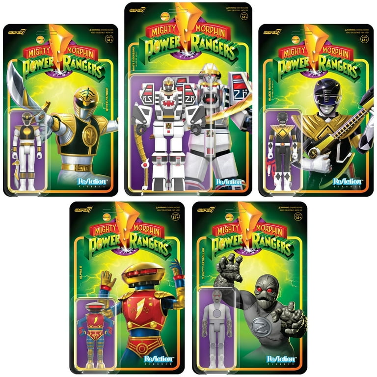 Super7 - Mighty Morphin Power Rangers Wave 4 - White TigerZord