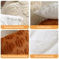 thumbnail image 3 of Fall Pillow Covers Pumpkin Fall Decor 18x18 Orange | Fall Decorations for Home, Plush Faux Fur Farmhouse Accent Pillowcases, Porch Sofa Couch Cushion Bed Livingroom 1PC, 3 of 5