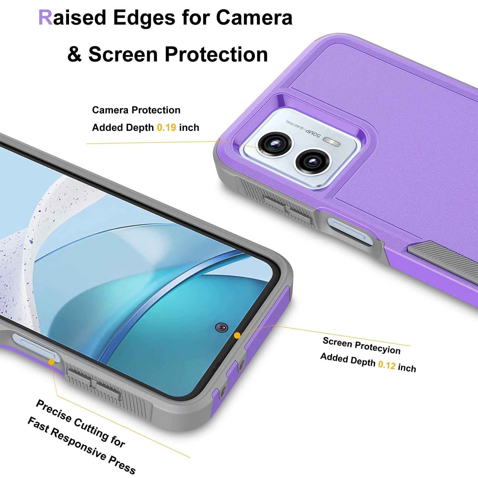 Housse Universelle Taille L Pour Motorola Moto G - Cuir écologique Anti-choc
