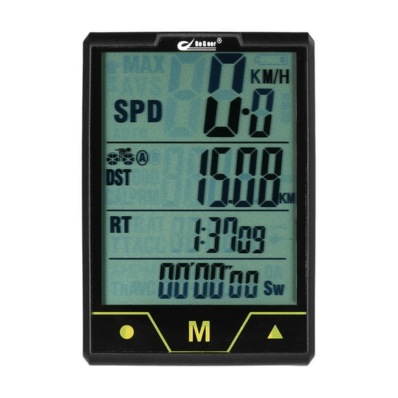 Amdohai BOGEER Bike Computer Wireless / Wired Bicycle Speedometer Temperature Backlight Water Resistant for Cycling Riding Multi Function