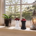 thumbnail image 4 of Esterno Chess Piece Planter Pots (Set of 2); Resin Rook Statues for Home and Office Decor, 4 of 9