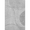 thumbnail image 2 of Addison Rugs Mayfield Washable Transitional Striped Gray Rectangle Rug, 9' x 12', 2 of 6