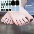 thumbnail image 1 of PVCS Foot Stickers Foot Nail Stickers Waterproof For Female DIY Nail Decoration Art, 1 of 2