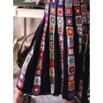 thumbnail image 4 of Faldas largas para mujer Maxi 2024 Vintage Boho cintura alta cordón ajustado faldas plisadas ropa de calle larga para mujer, 4 of 4