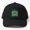 Black, variant on Malboro Baseball Hat, Name Statement Graphic Design, Classic Cap