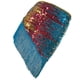 thumbnail image 5 of Bufanda de cadera Hugo Lentejuelas Borlas Color Gradiente Danza del Vientre, 5 of 8