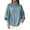 18-Sky Blue, variant on Womens Loose Turtleneck Knit Pullover Batwing Sleeve Cozy Oversized Sweater With Side Pockets S