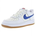 thumbnail image 5 of Nike Air Force 1 GS Boys Shoes Size 5, Color: White/Game Royal/Summit White, 5 of 5