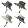 thumbnail image 6 of ROZYARD Drawstring Bucket Hat Sun Hat Fishing Hiking Hat Sunproof Unisex Sunshade, 6 of 17
