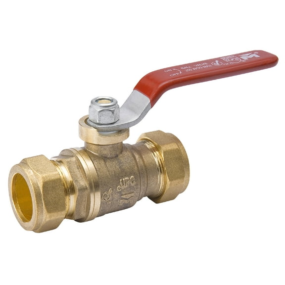 Proline 107-023NL 1/2" Lead Free Brass Compression Ball Valve