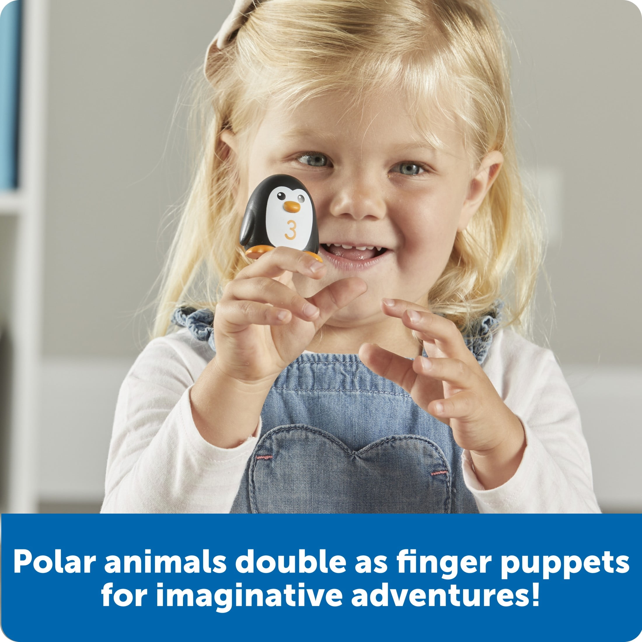 Learning Resources Sort and Seek Polar Animals Toddler Learning Toys for Boys and Girls  Sorting Toys for Kids   Ages 18+ months