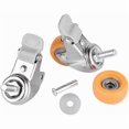 thumbnail image 5 of Heavy-duty transport castors with brake, 360 degree swivel, perfect for sma, 5 of 5