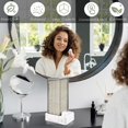 thumbnail image 5 of Rawiri Automatic Cotton Pad Dispenser Press Out Makeup Cotton  Holder Dispenser Cosmetic Cotton Pad Organizer, 5 of 8