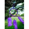 thumbnail image 2 of Large Dream Catcher Natural Feather Multicolored Beaded Dangle Hanging Ornament - Handmade Gifts Boho Home Room Decor Accessories, 2 of 3