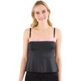 thumbnail image 3 of Intimo Womens Microfiber Camisole with Contrast Lace, 3 of 4