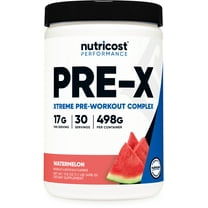 Nutricost Pre-Workout Xtreme, Watermelon, 30 Servings, Vegetarian, Non-GMO and Gluten Free (Pre-X)