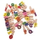 thumbnail image 4 of 35 mini pinzas de madera para la ropa, numeradas y con letras, para colgar fotos, notas y tarjetas. Ideales para el hogar, la oficina y el aula., 4 of 8
