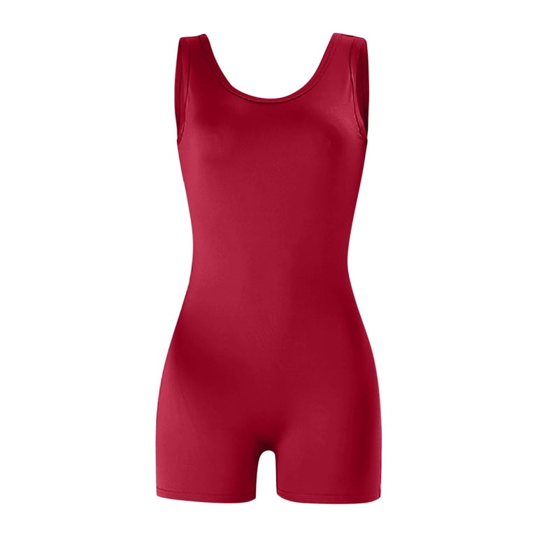 VISALY Adjustable Strap Sports Bra, Tight Jumpsuit, Womens Underwear No  Show Panty Line Sports Dress with Built In Shorts and Bra bodysuits for  women - Walmart.com