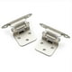 thumbnail image 4 of Bisagra Resorte Cierre Automático Americano 2 Uds. Con Tornillos Herrajes para Muebles (plateado), 4 of 5