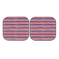 thumbnail image 7 of Daiia USA Colors Stripes 2PCS Car Windshield Sun Shade, Foldable Sun Shield for Car Front Window, Auto Sun Blocker Visor Protector Universal for Truck SUV Pickup-Large, 7 of 7
