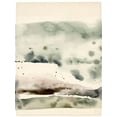thumbnail image 2 of Parker, Jennifer Paxton 19x24 White Modern Wood Framed Museum Art Print Titled - Flowing Horizon II, 2 of 4