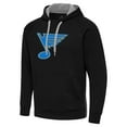 thumbnail image 2 of Men's Antigua Black St. Louis Blues Victory Pullover Hoodie, 2 of 3