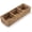 14.6" x 4.7" x 3.1", variant on Wicker Bathroom Basket with 3 Compartments, Water Hyacinth Toilet Basket, Woven Storage Box for Bathroom Organizer (14.6 x 4.7 x 3.1 inch)