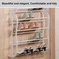 thumbnail image 4 of 4Layers/8 Layers Shoes Rack Organizer Wall Mounted Hanging Door Back Closet Large Capacity Door Shoe Rack Shelf Storage, 4 of 6