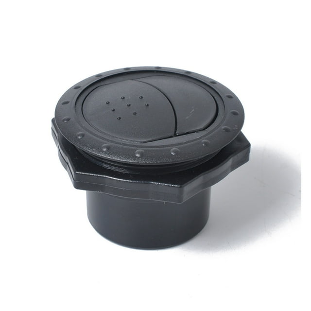 Obtenez la Sortie d'Air Universelle pour RV 60mm Sortie d'Air de Toit Noire Restez au Frais Partout