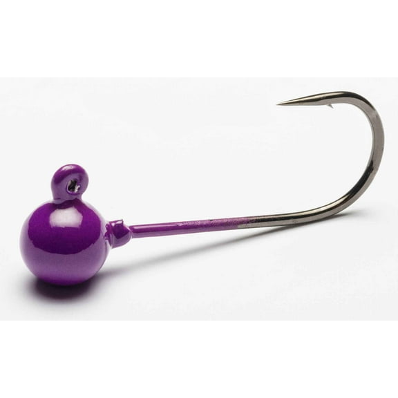 Mustad PSH833-1/16-PP-4 Jig Head Purple 1/16oz - PSH833-1/16-PP-4