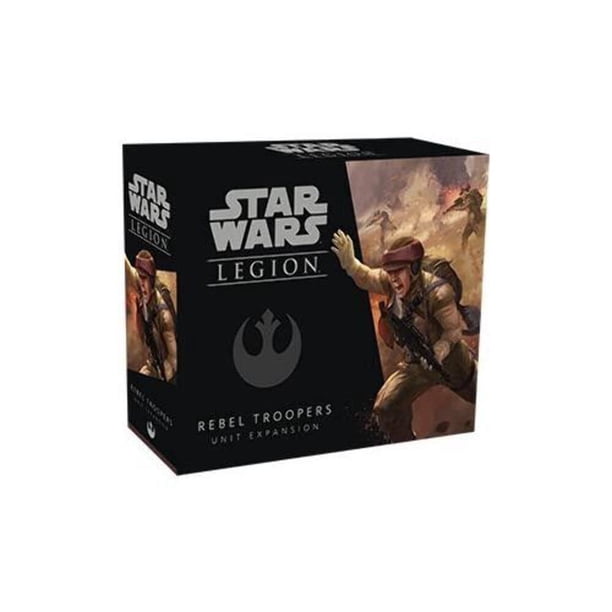 EXPANSIÓN Star Wars Legion Rebel Troopers | Juego de batalla para dos jugadores | Juego de Miniaturas | Juego de estrategia para adultos y adolescentes | Edades 14 y más | Tiempo de juego promedio 3 h
