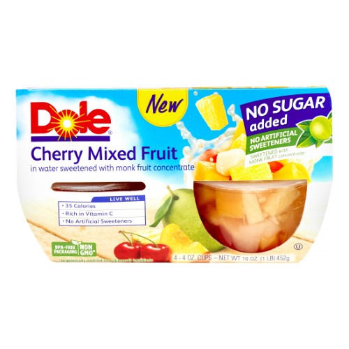 Dole Cherry Mixed Fruit (Pack of 36)