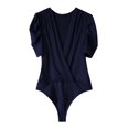 thumbnail image 2 of HBFAGFB Combinaison Femme Col en V Sans Manches Chemise de Base Combinaisons avec Bas Triangle Bleu Taille P, 2 of 7