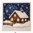 thumbnail image 6 of Qocolcyl Christmas Pearl Bead Art DIY Set for Beginners,Holiday Craft Kit with Printed Canvas, Plastic Beads & Complete Tools, Festive Angel Santa Tree House Designs, Family DIY Wall Art Holiday Gift, 6 of 8