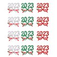 thumbnail image 1 of 12 2023 gafas feliz año nuevo montura de gafas accesorios de vestir para fiesta de navidad fiesta de fin de año Vhermosa CPB-SSW158, 1 of 5