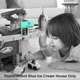 thumbnail image 3 of Replacement Parts for Little-People Sit 'n Stand Raceway - HBD77 ~ Replacement Blue Ice Cream House, 3 of 6