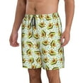 thumbnail image 2 of Naloa Avocado Doing Sport Men's Beach Shorts, Surfing shorts, Swim trunks, Quick Dry Swim Trunks for Surfing Beach Fun - Large, 2 of 9