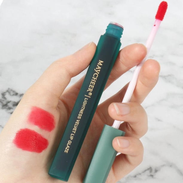 Lápiz labial mate Maquillaje mate de larga duración Taza antiadherente No se desvanece Brillo de impermeable 2.5ml / 0 05 Salvador maquillaje de lápiz labial mate
