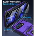 thumbnail image 5 of KOMI for Google Pixel 9a Case with Slide Camera Cover HD Screen Protector [Military Grade 16ft. Drop Tested] Magnetic Ring Holder Kickstand Protective Phone Case for Google Pixel 9A 2025 (6.3 inch), 5 of 8
