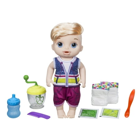Baby Alive Sweet Spoonfuls Baby Boy - Blonde Straight