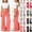 Rose Gold, variant on Gunia Pants For Teen Kids Girls Foldable Waist Pleated Yoga Pants Pure Color Wide Leg Loose Casual Trousers Everyday Comfort 5-14 Years