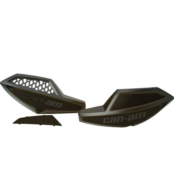 CanAm New OEM Outlander Renegade ATV Handlebar Wind Deflectors Black