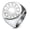 7, variant on Musical Chord Round Signet Ring Stainless Steel Men Women Polished Fashion Rings-8