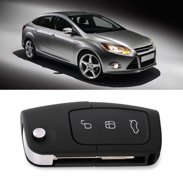 Mando a distancia de 3 botones 433MHz con chip 4D60 para Ford Focus