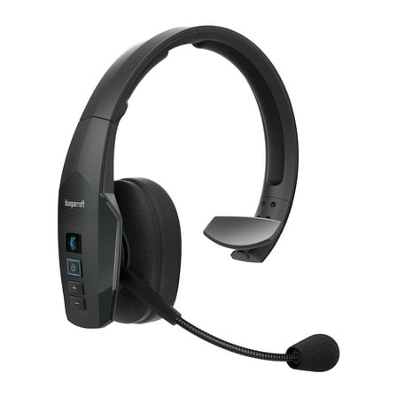B450-XT Wireless Bluetooth Mono Headset with 96% Noise Cancellation Microphone & Padded Headband