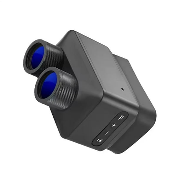 Mini Telescopio Metálico N099S 4K con Cámara, Zoom Óptico 5X, Zoom Digital 4X, Binoculares Infrarrojos de 300 M, Visión para Acampar.