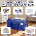 thumbnail image 6 of stusgo 6 Pack Extra Large Moving Bags Heavy Duty with Zippers & Carrying Handles, Moving Boxes Alternative, Packing Supplies, Large Storage Bags Totes for Space Saving(Blue), 6 of 10