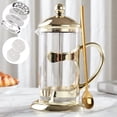 thumbnail image 1 of Cafetera francesa DUJUST Gold de 1 litro con filtro de 4 niveles, 1 of 5