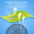 thumbnail image 2 of Chaleco de aire acondicionado Ropa con aire acondicionado ajustable de 3 velocidades para climas cálidos, 2 of 7