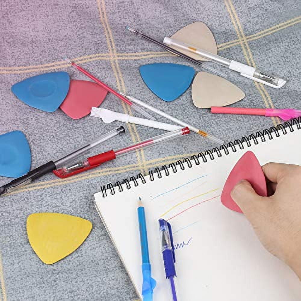 Tailors Chalk,Sewing Fabric Chalk and Fabric Markers for Quilting,10PCS Tailors  Chalk,4PCS Heat Erasable Fabric Marking Pens with 4 Refills,3 PCS Sewing  Fabric Pencils 